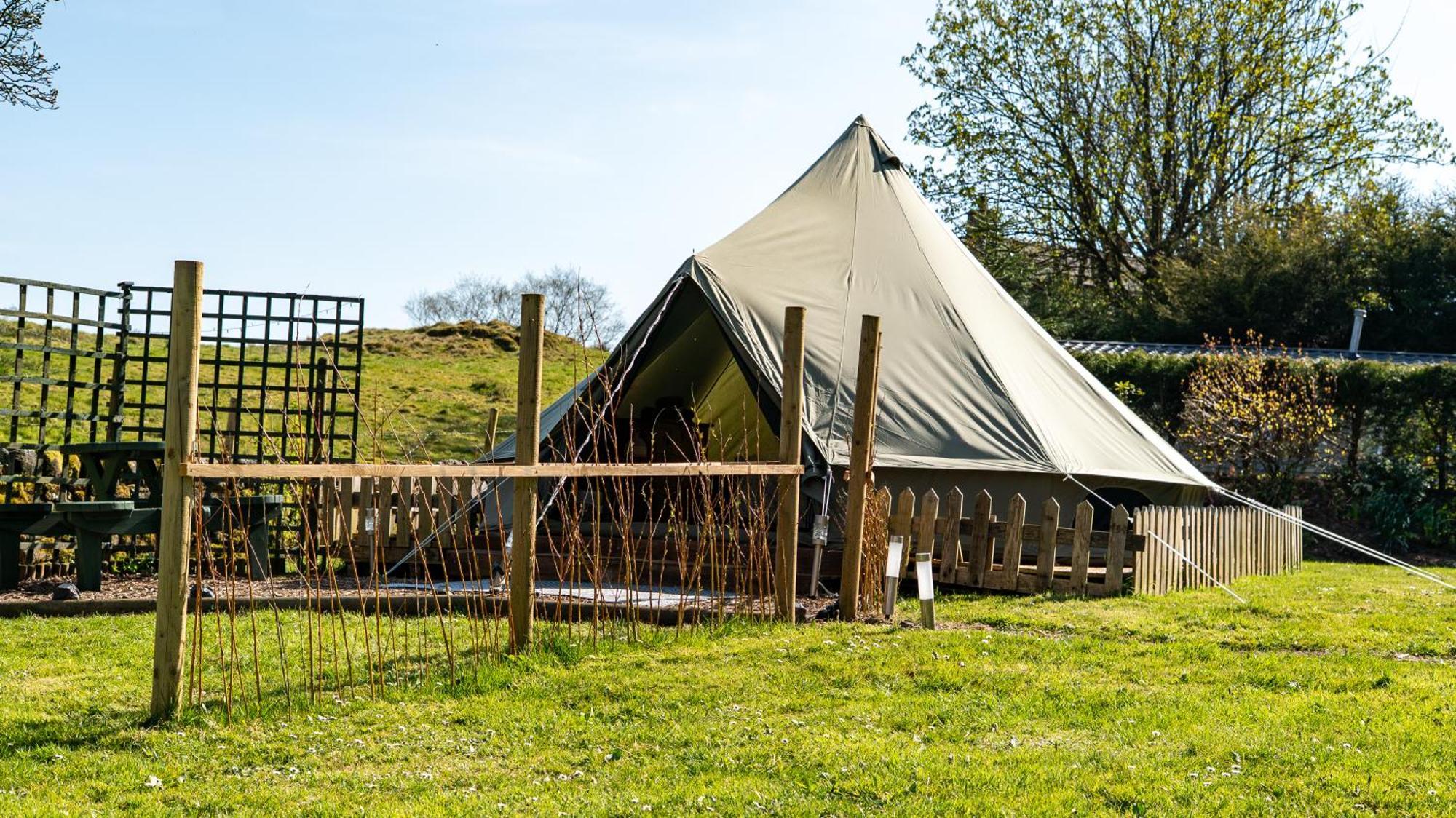 Bluebell Bell Tent The Roaches Upper Hulme Exterior foto