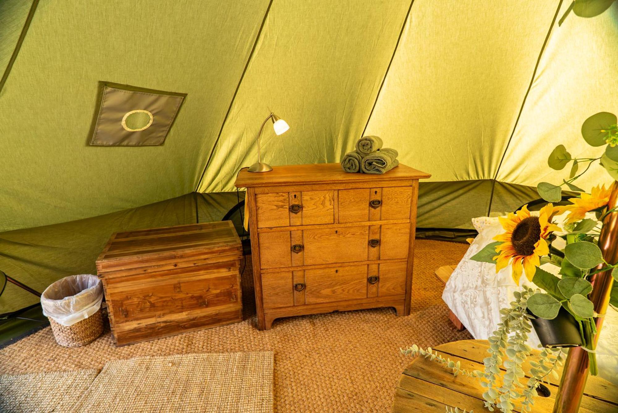 Bluebell Bell Tent The Roaches Upper Hulme Exterior foto